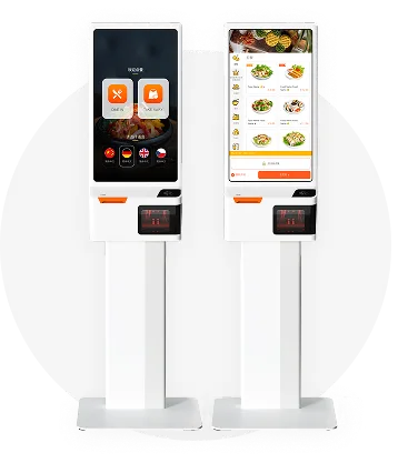 Self-ordering kiosk
