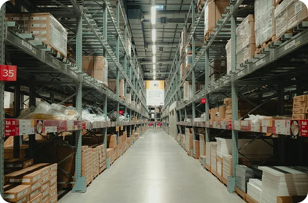 Warehouse, orders and customers in one system
