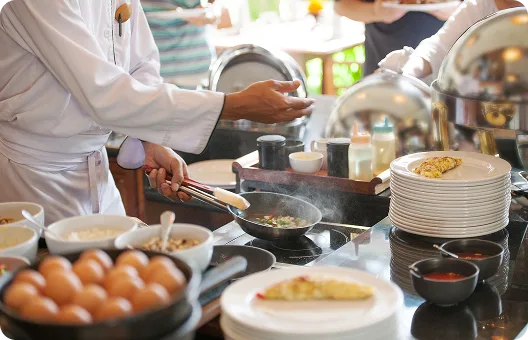 Control rounds and quantities – no food waste