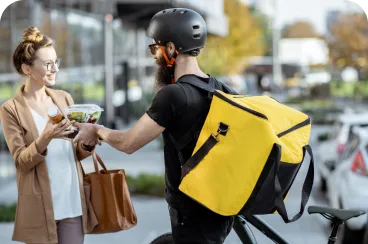 Delivery platforms connected